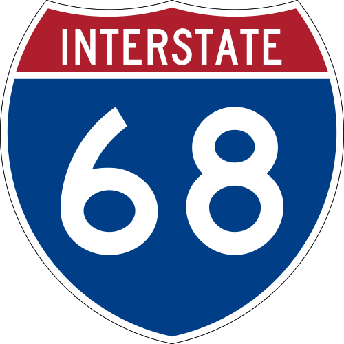 Interstate 68 in Maryland